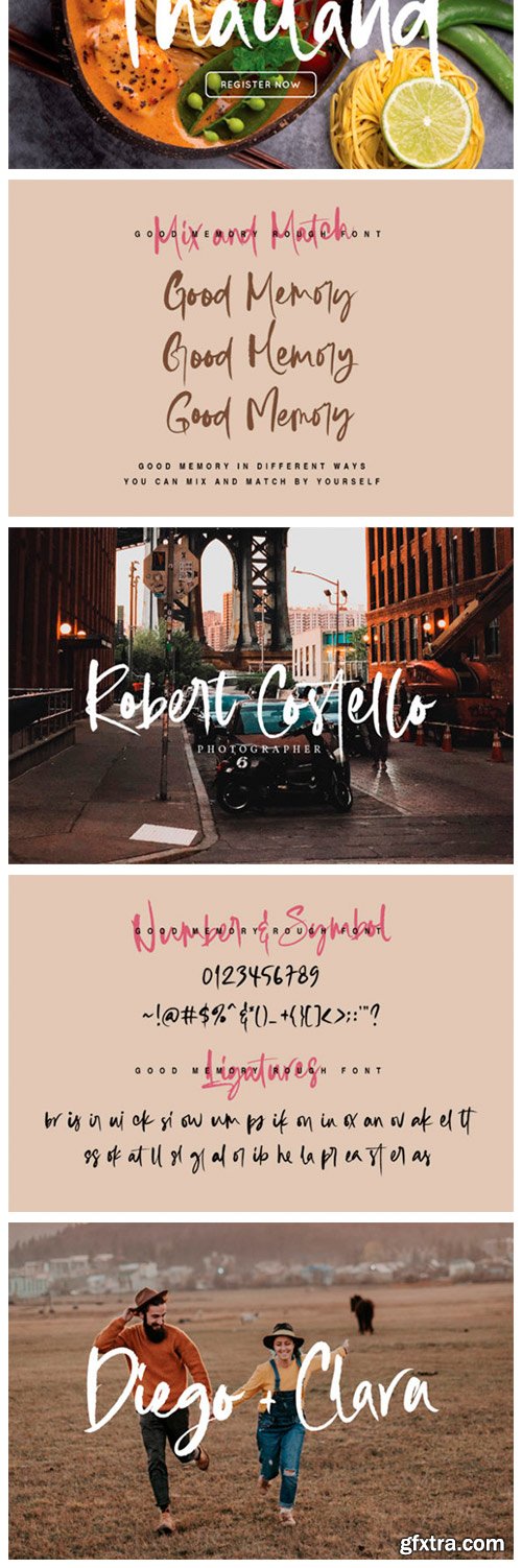 Good Memory Font Good Memory Font