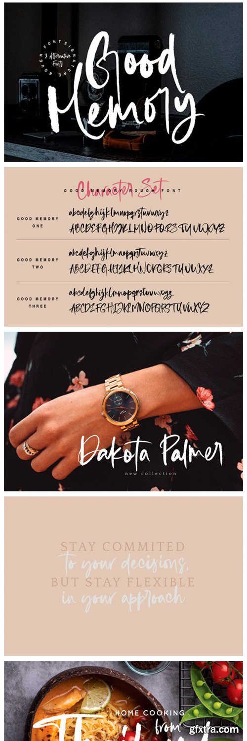 Good Memory Font Good Memory Font