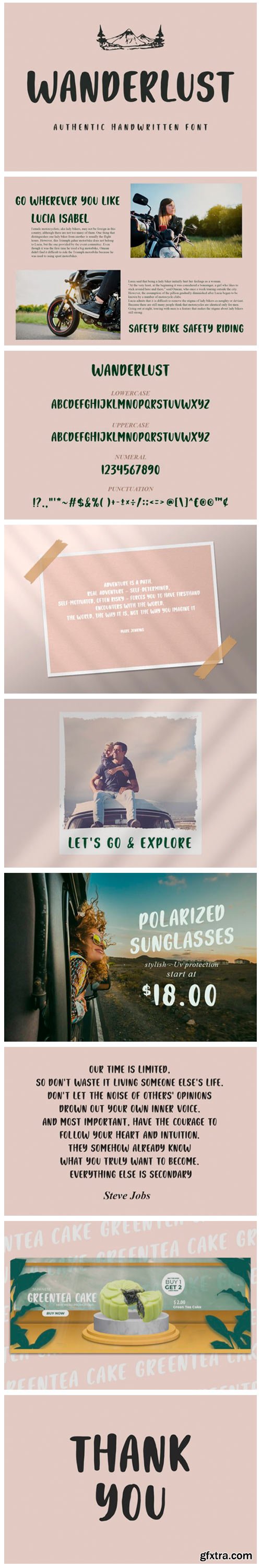 Wanderlust Font