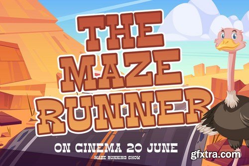 Hilly The Kids - Gaming western font