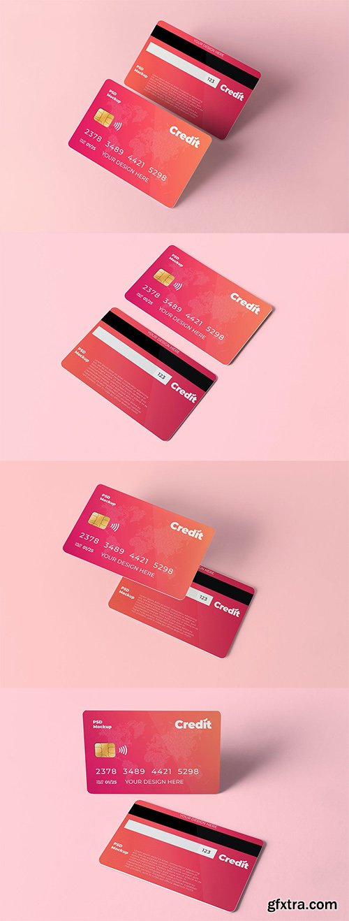 Credit Card Mockup JQBEV2E