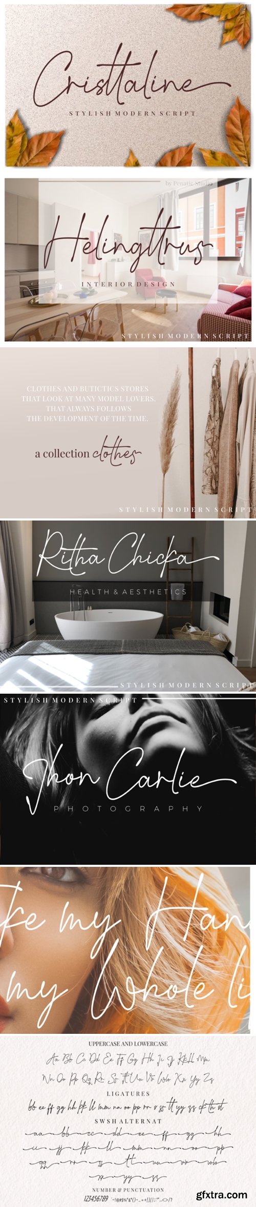 Cristtaline Font