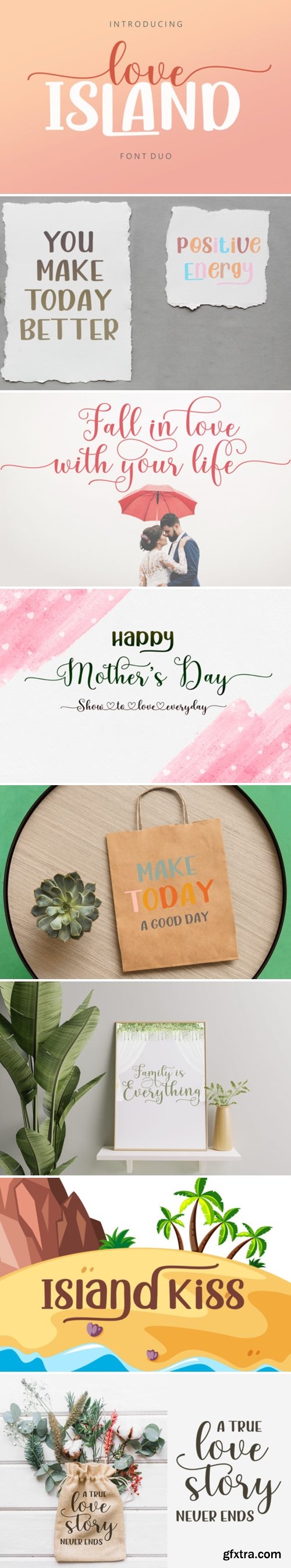 Love Island Duo Font