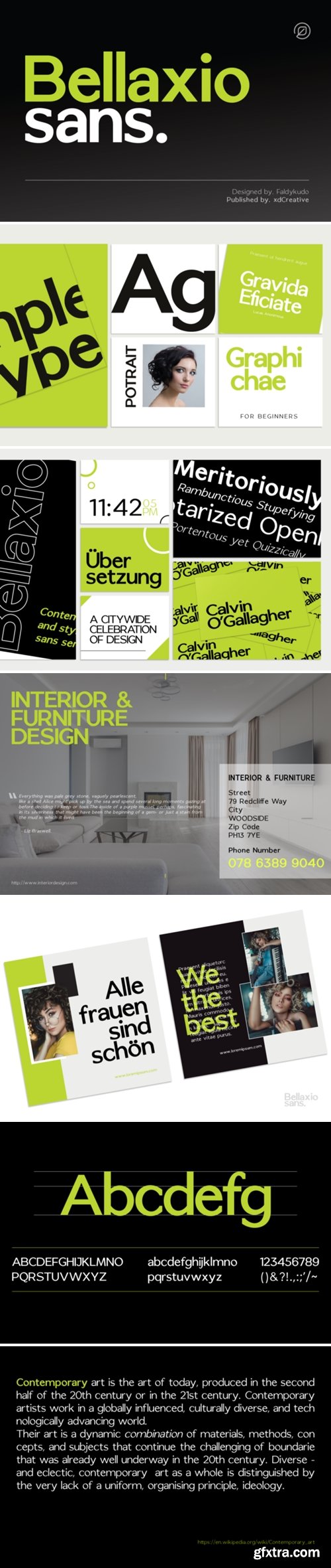 Bellaxio Sans Font