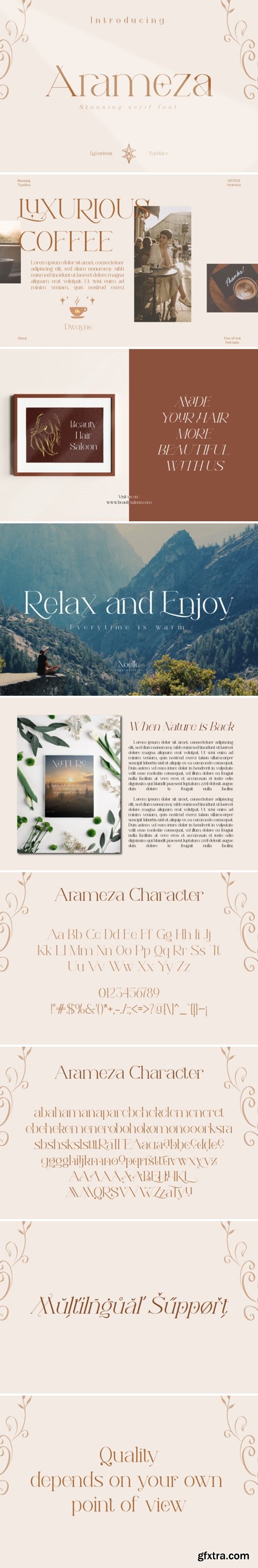 Arameza Font
