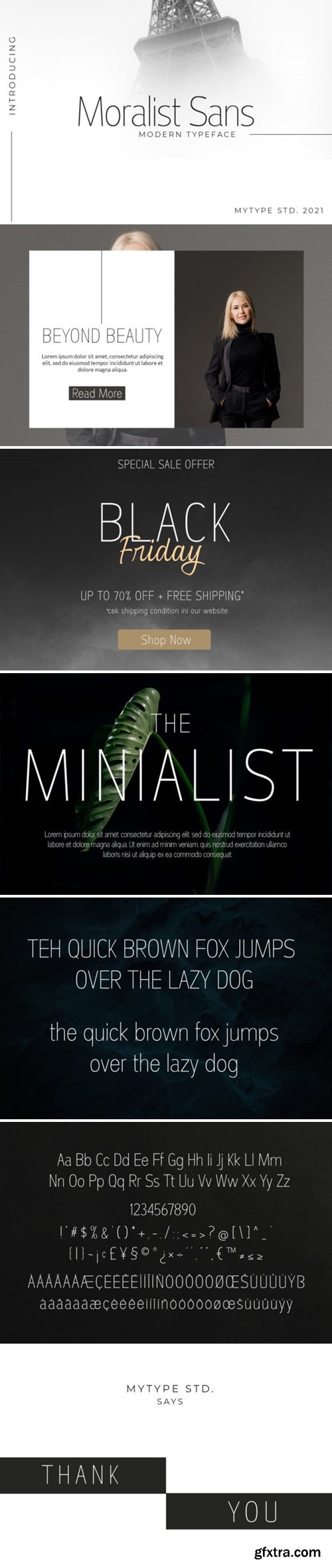 Moralist Sans Font