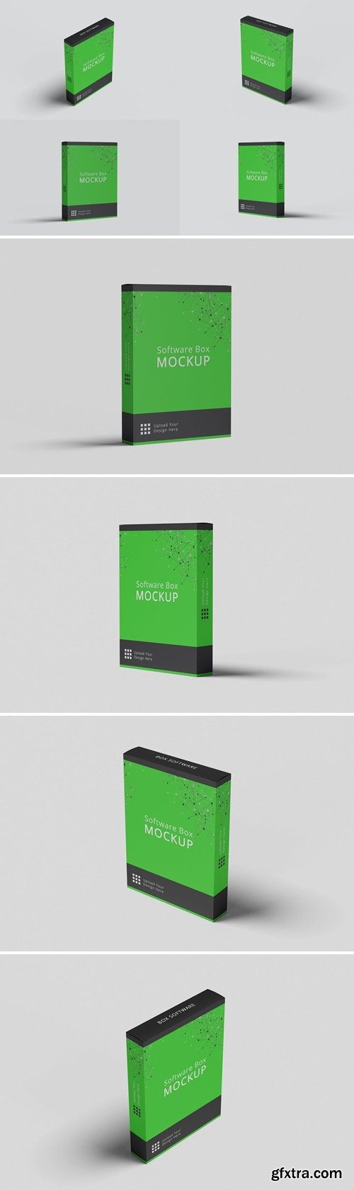 Box software mockup