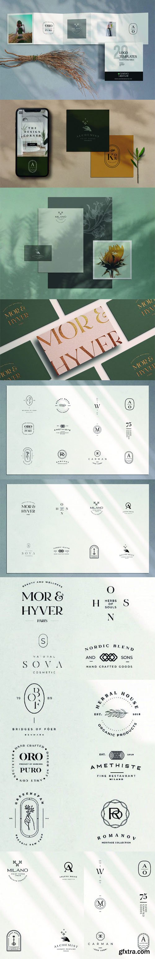 20 Logo Templates Customizable 20 Logo Templates Customizable