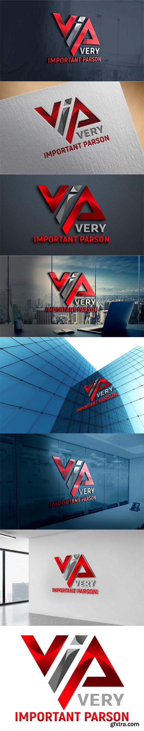 VIP Logo Design PSD Templates VIP Logo Design PSD Templates