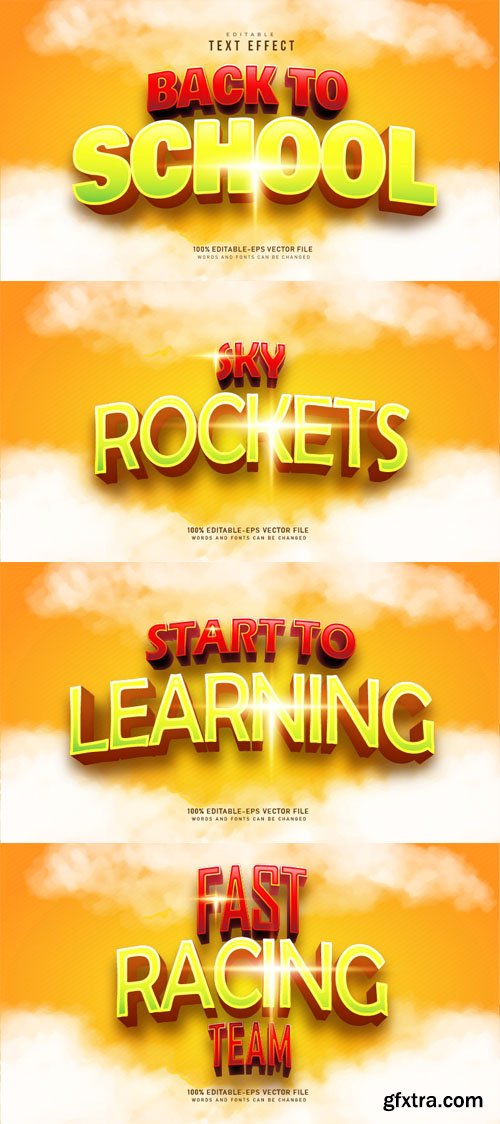 Sweet Curved Colorful Bold Text Effects for Illustrator Sweet Curved Colorful Bold Text Effects for Illustrator