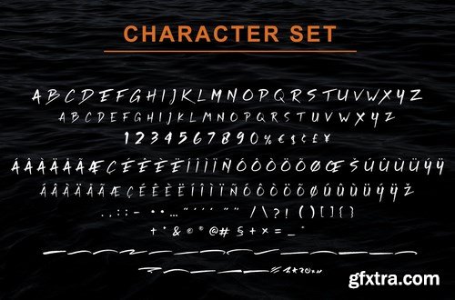 Rickies - Brush Font