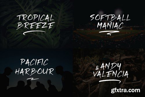 Rickies - Brush Font