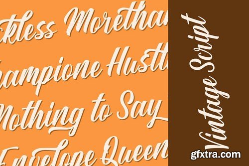 Sang Ratu - Vintage Script Font