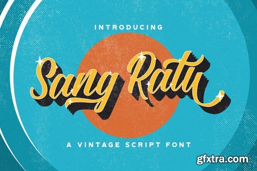 Sang Ratu - Vintage Script Font