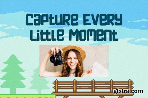 Pixel Craft Display Font