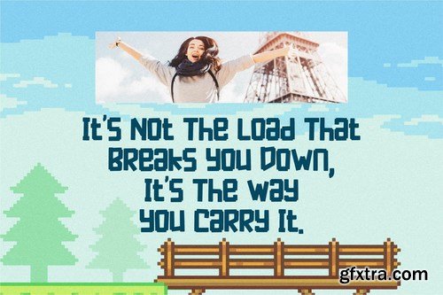 Pixel Craft Display Font