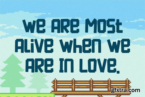 Pixel Craft Display Font