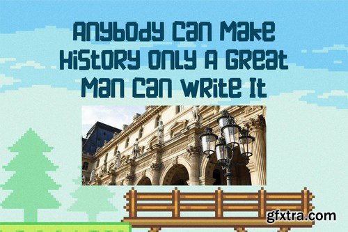 Pixel Craft Display Font