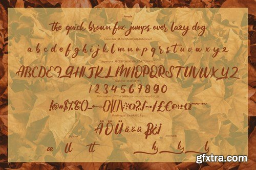 Entarel Modern Script Font