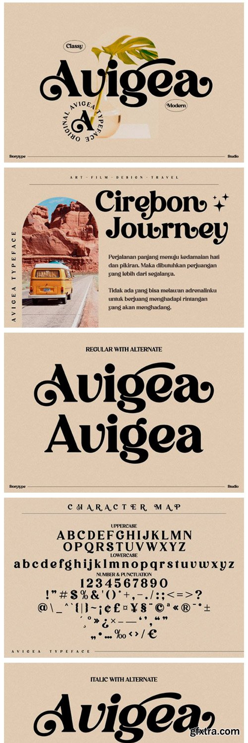 Avigea Font