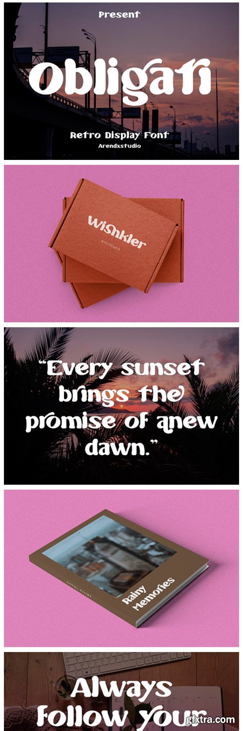 Obligati Font Obligati Font