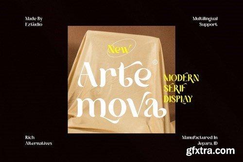 Modern Serif Display Font