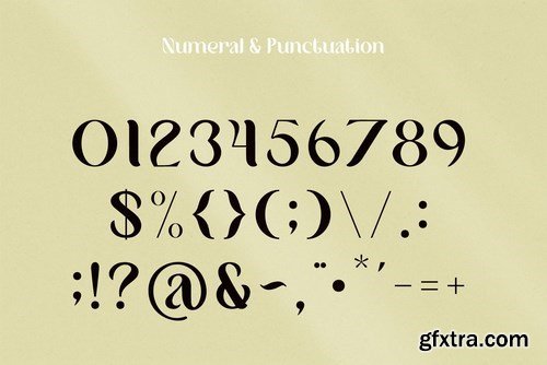 Modern Serif Display Font