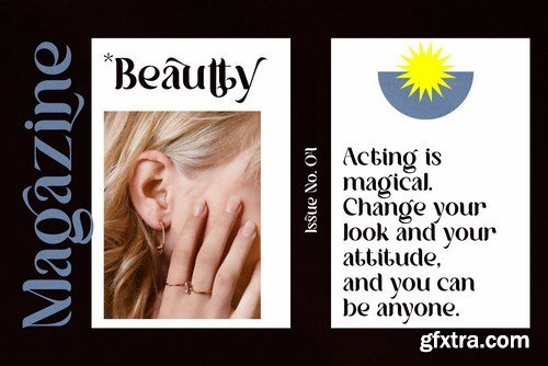 Modern Serif Display Font