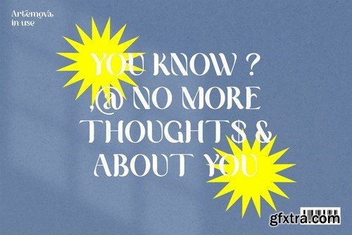 Modern Serif Display Font