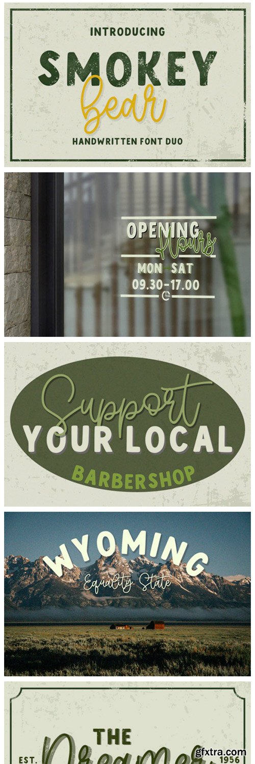 Smokey Bear Font Smokey Bear Font