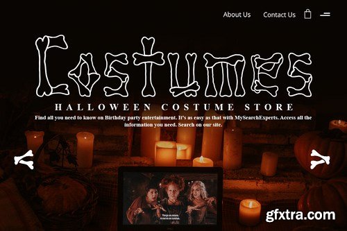 John Bones - Scary Font