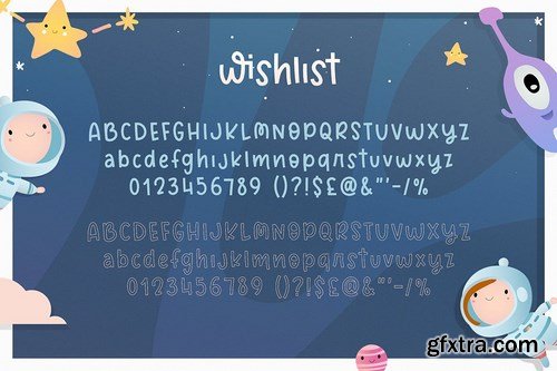 Wishlist Font Duo