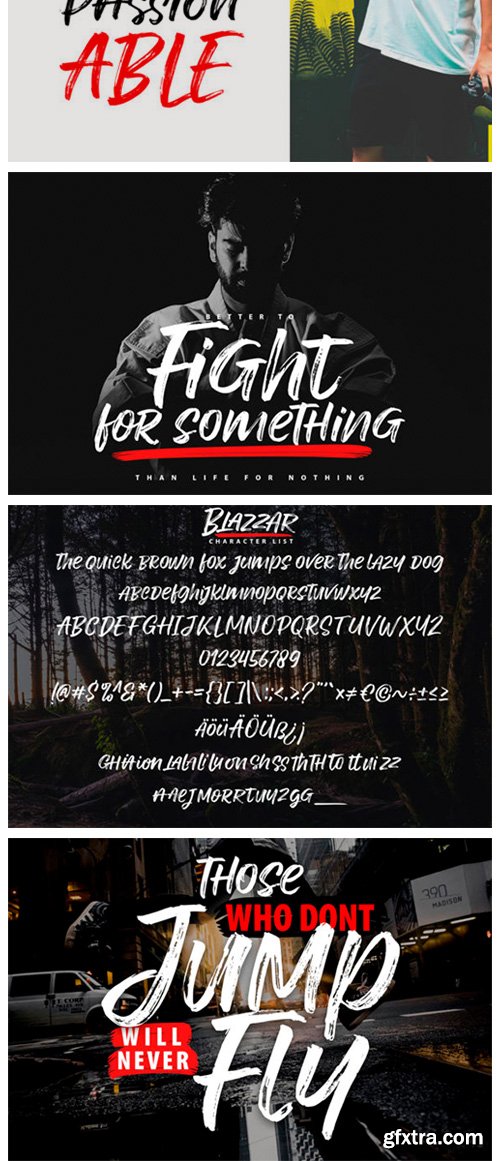 Blazzar Font Blazzar Font