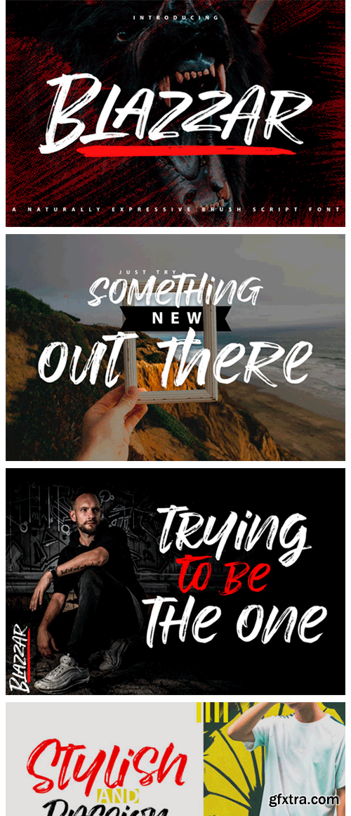 Blazzar Font Blazzar Font