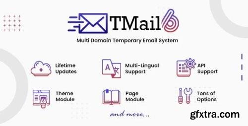 CodeCanyon - TMail v6.5 - Multi Domain Temporary Email System - 20177819 - NULLED CodeCanyon - TMail v6.5 - Multi Domain Temporary Email System - 20177819 - NULLED
