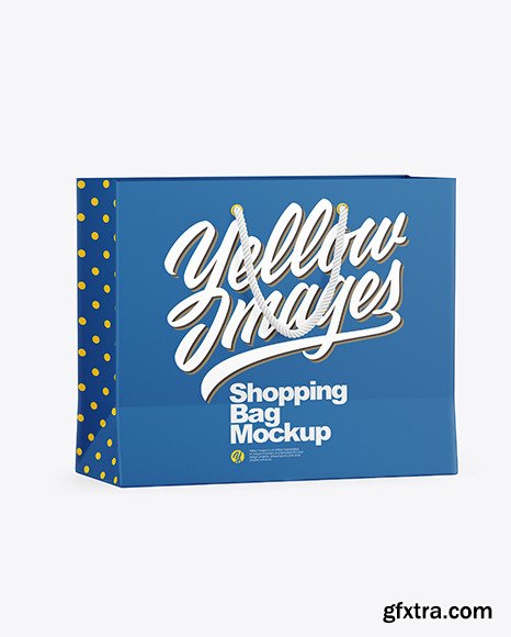 Matte Shopping Bag Mockup 85067