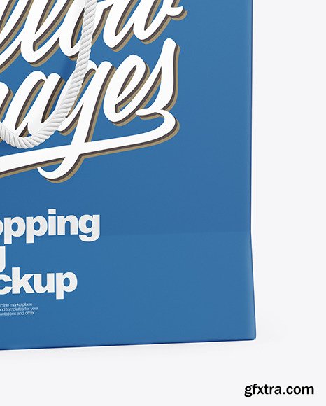 Matte Shopping Bag Mockup 85067