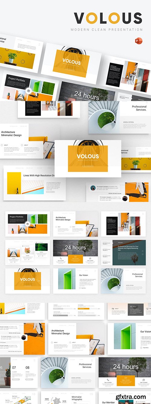 Volous Multipurpose Modern PowerPoint Template Volous Multipurpose Modern PowerPoint Template