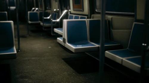 Videohive - Inside of New York Subway Empty Car - 32989356 - 32989356