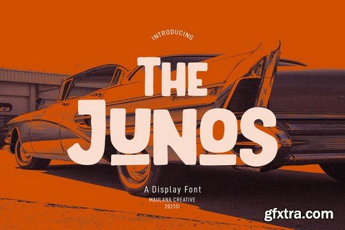 The Junos Display Font