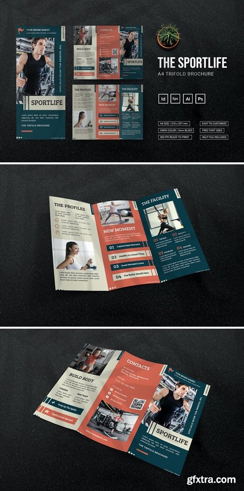 Sportlife - Trifold Brochure