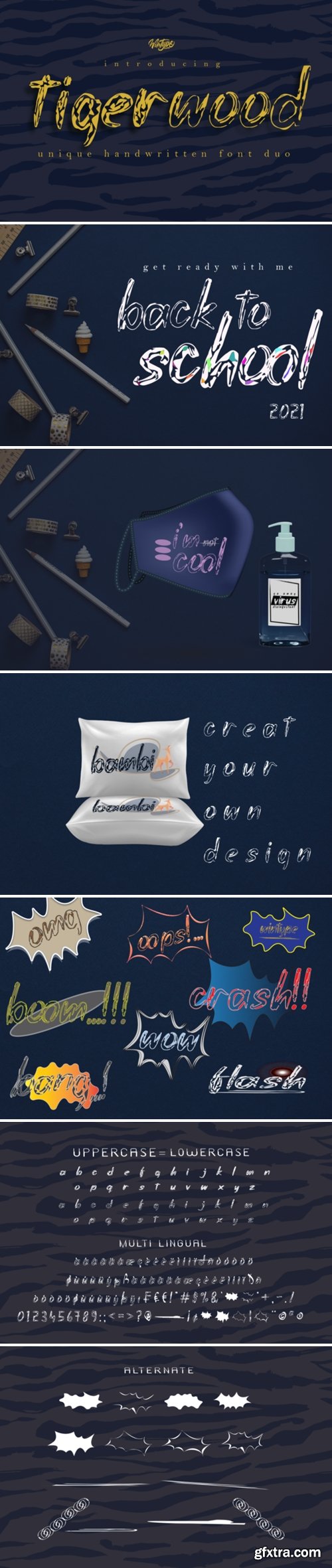 Tigerwood Font