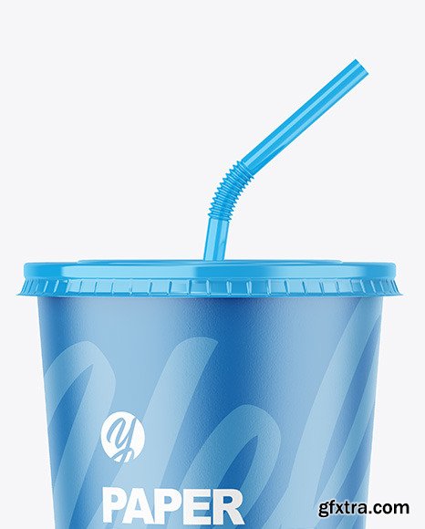 Paper Soda Cup Mockup 85720