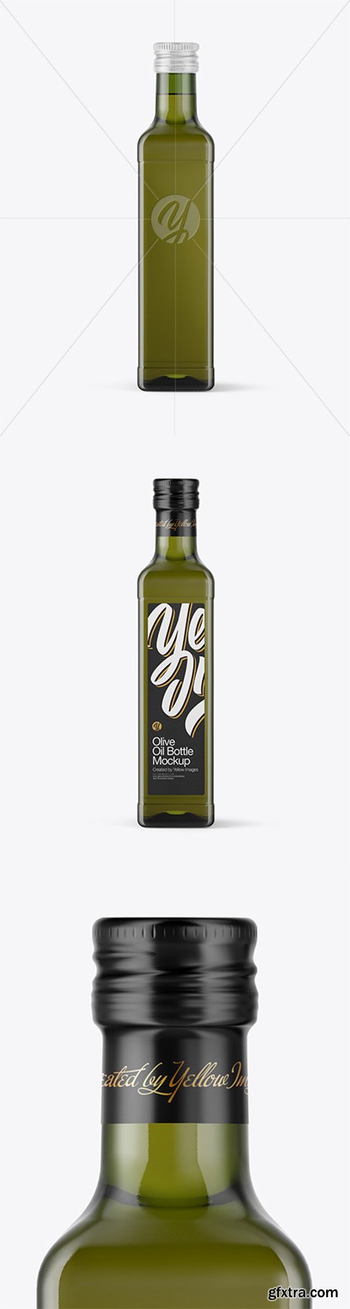 Green Glass Olive Oil Bottle Mockup 46636 Green Glass Olive Oil Bottle Mockup 46636