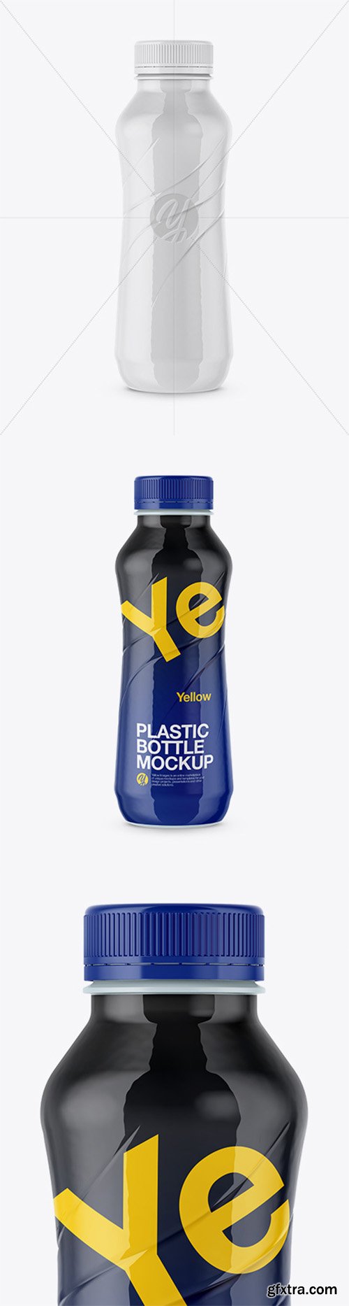330ml Plastic Bottle in Shrink Sleeve Mockup 25649 330ml Plastic Bottle in Shrink Sleeve Mockup 25649