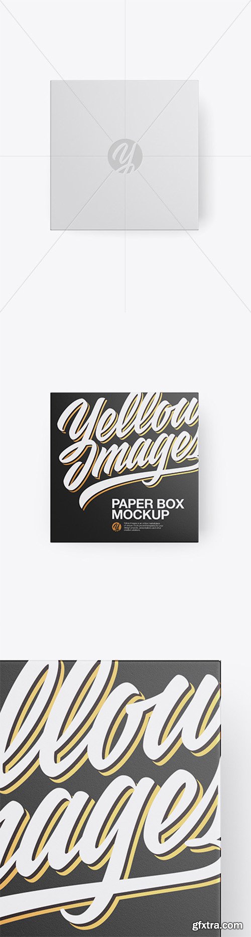 Box Mockup - Top View 26895 Box Mockup - Top View 26895