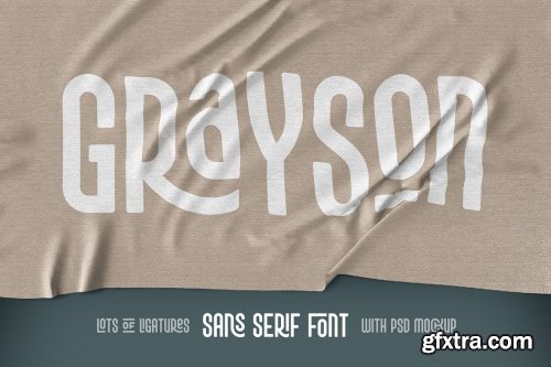 CreativeMarket - Grayson Font Pack 4788741