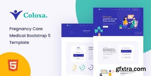 ThemeForest - Coloxa v1.0 - Pregnancy Care Medical Bootstrap 5 Template - 32007044