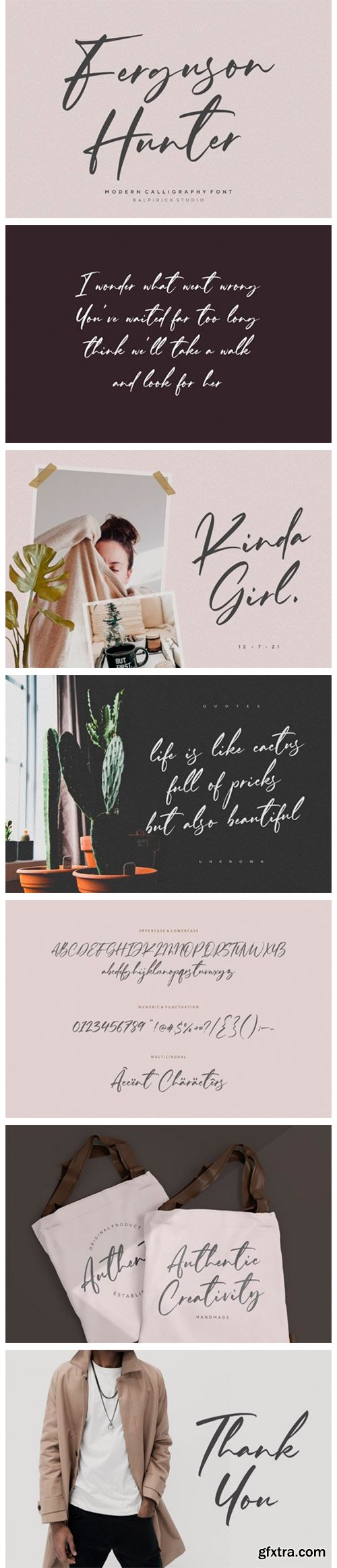 Ferguson Hunter Font