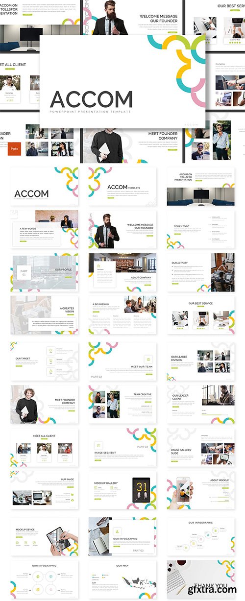 Accom - Busineess Powerpoint, Keynote and Google Slides Template